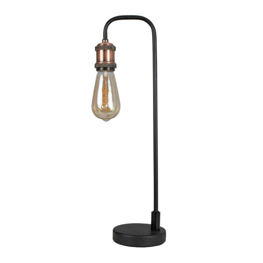 Pagazzi Clark Table Lamp Black & Copper