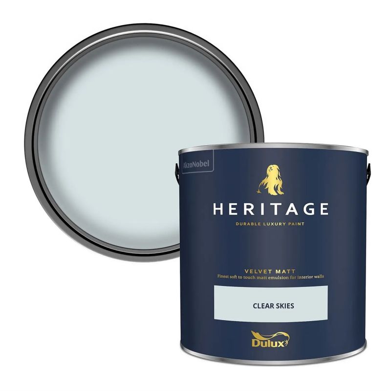 Dulux Heritage Matt Emulsion - Clear Skies