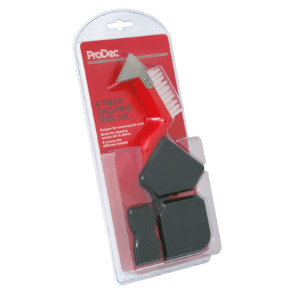 ProDec 4 Piece Caulking Tool Kit PLDT010