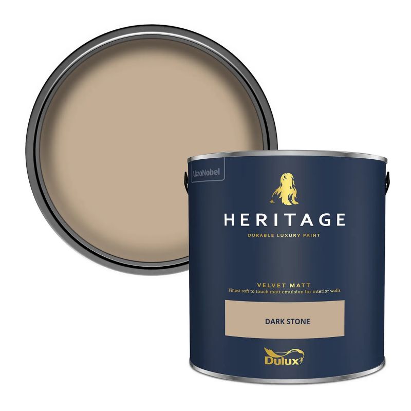 Dulux Heritage Matt Emulsion - Dark Stone