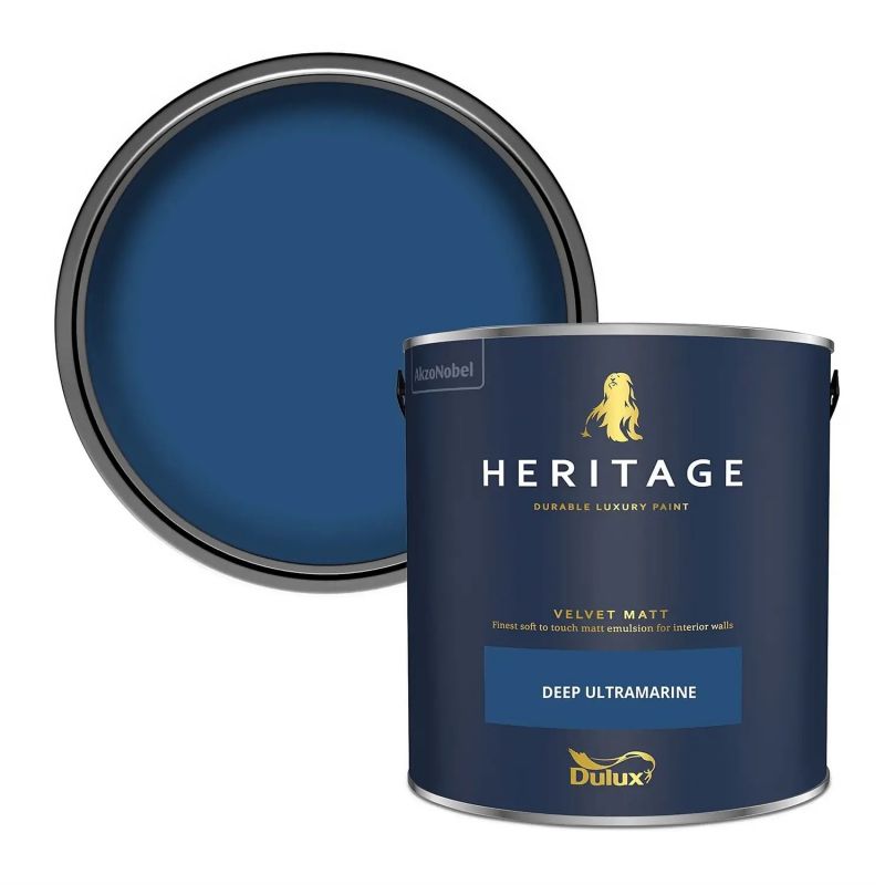 Dulux Heritage Matt Emulsion - Deep Ultramarine