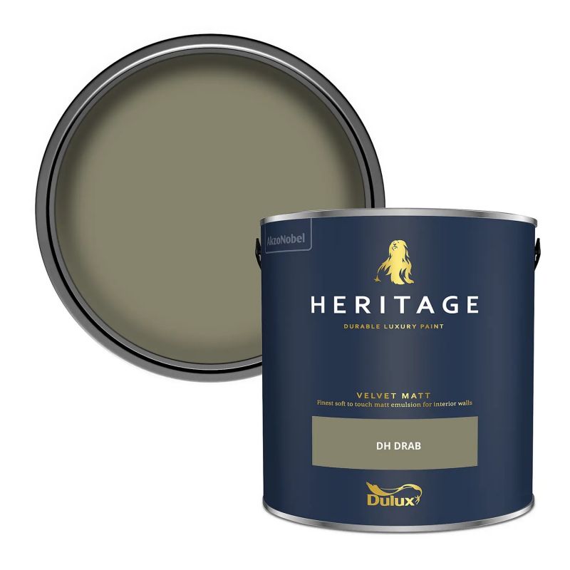 Dulux Heritage Matt Emulsion - DH Drab