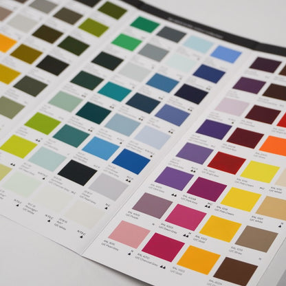 Crown Trade Product And Colour Chart