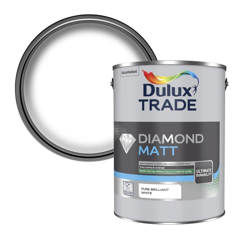 Dulux Trade Diamond Matt - Pure Brilliant White