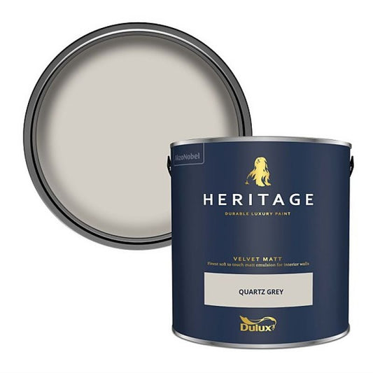 Dulux Heritage Matt Emulsion - Quartz Grey