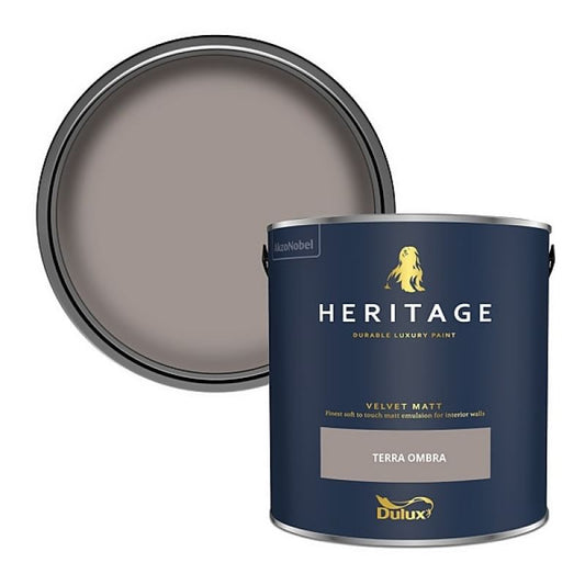 Dulux Heritage Matt Emulsion - Terra Ombra