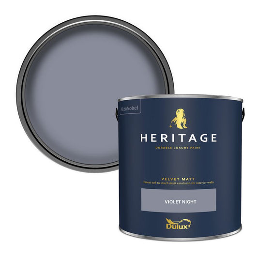 Dulux Heritage Matt Emulsion - Violet Night