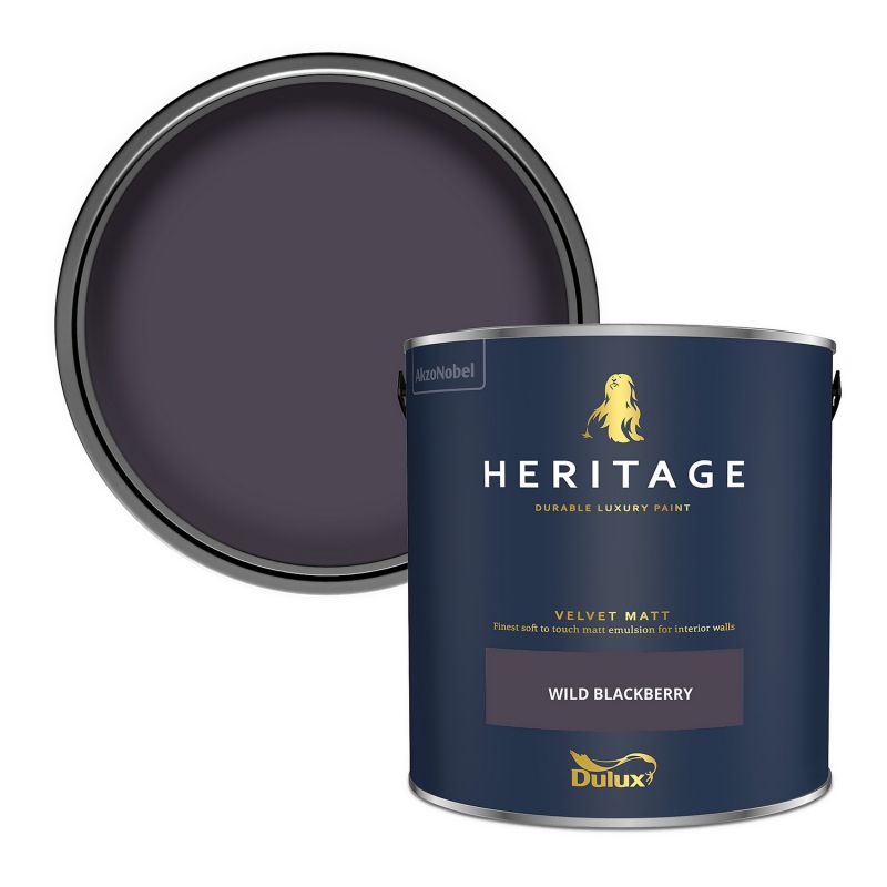 Dulux Heritage Matt Emulsion - Wild Blackberry