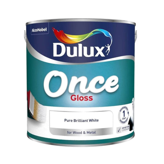 Dulux Once Gloss - Pure Brilliant White