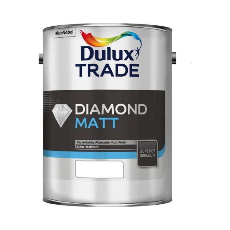 dulux trade diamond matt colour match paint tin