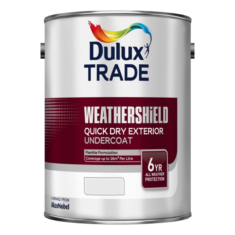 Dulux Trade Weathershield Quick Dry Exterior Undercoat - Colour Match ...