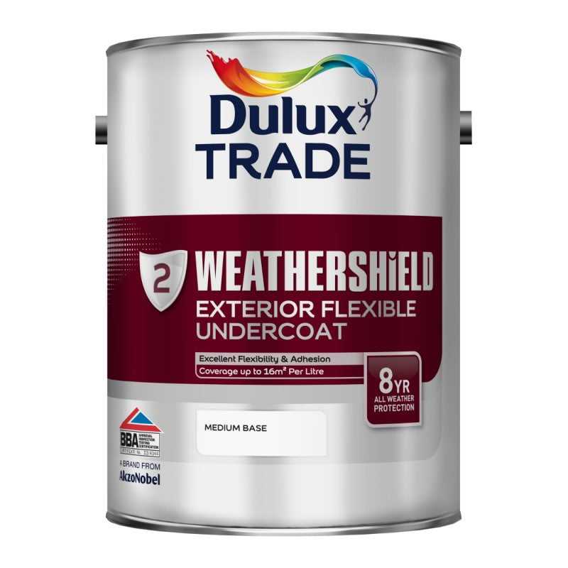 Dulux Trade Weathershield Exterior Flexible Undercoat (Oil-Based) - Tinted Colour Match