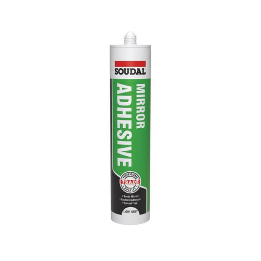 Soudal Mirror Adhesive - Grey 290ml