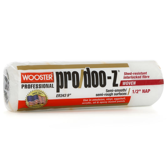 Wooster 9" Pro/Doo-Z 1/2" Pile Roller Sleeve