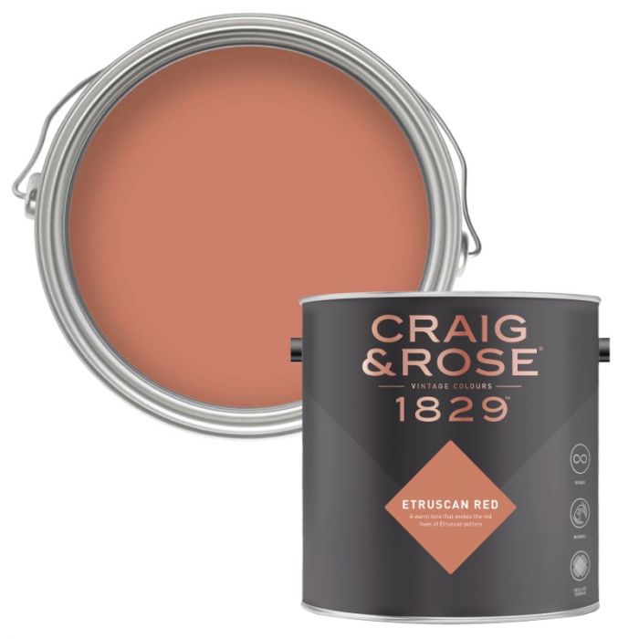 Craig & Rose 1829 Paint - Etruscan Red