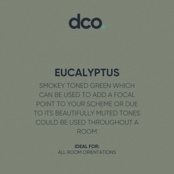 DCO Colour of the Year 2023 - Eucalyptus