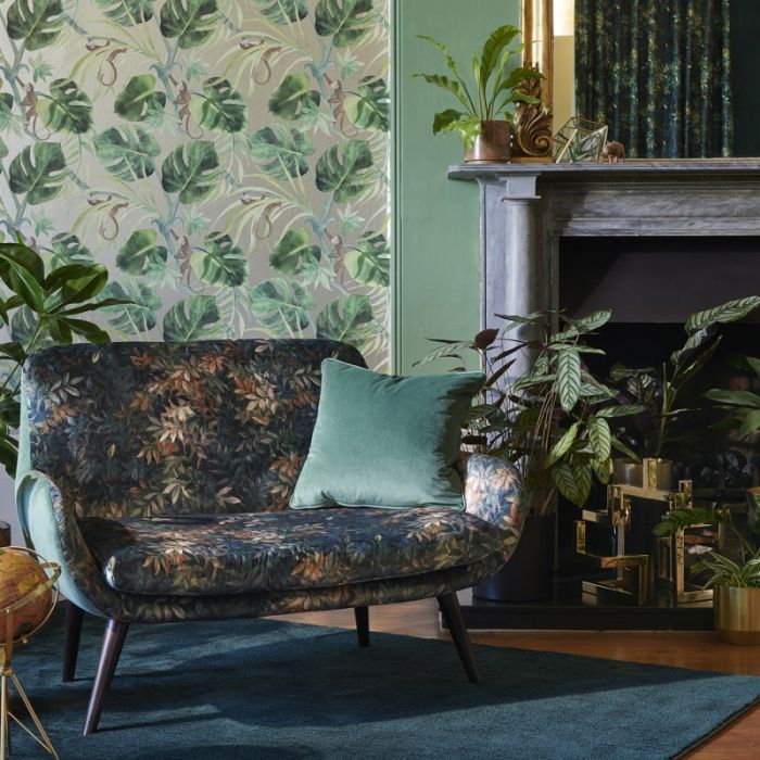 Clarke & Clarke Monkey Business Wallpaper | Decorating Centre Online