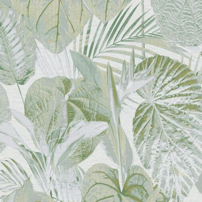 Grand Palm Tropical Leaf Wallpaper