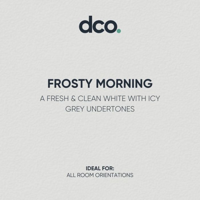 Frosty Morning - DCO Off Whites Collection