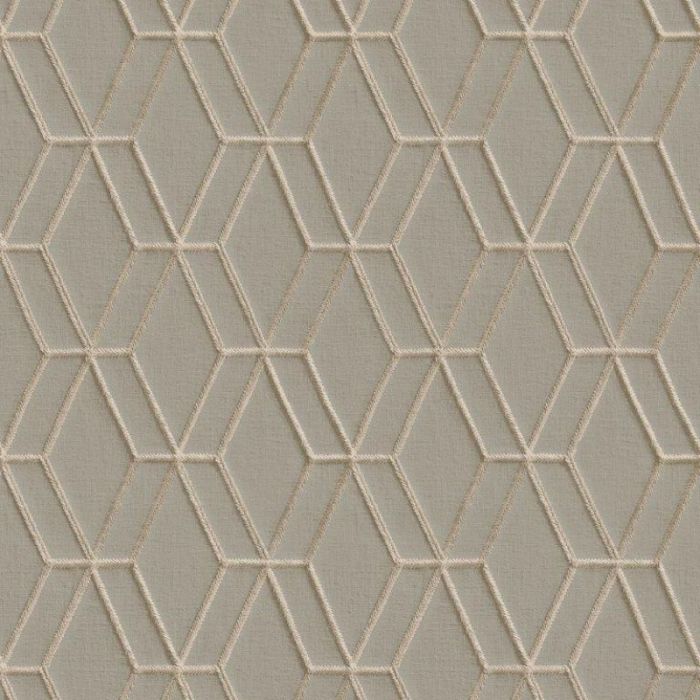 Stitched Wall Geometric Wallpaper