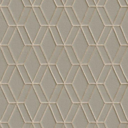 Stitched Wall Geometric Wallpaper