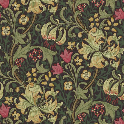 Morris & Co Golden Lily Wallpaper