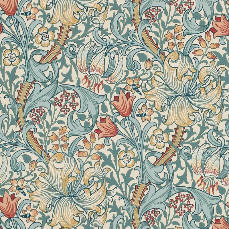 Morris & Co Golden Lily Wallpaper