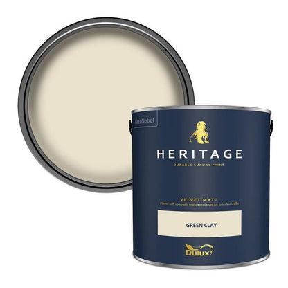 Dulux Heritage Matt Emulsion - Green Clay