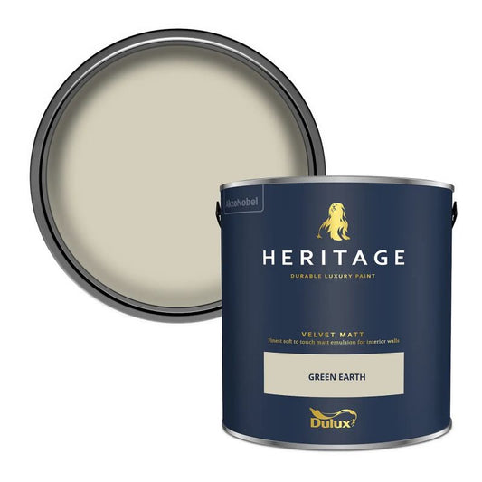 Dulux Heritage Matt Emulsion - Green Earth