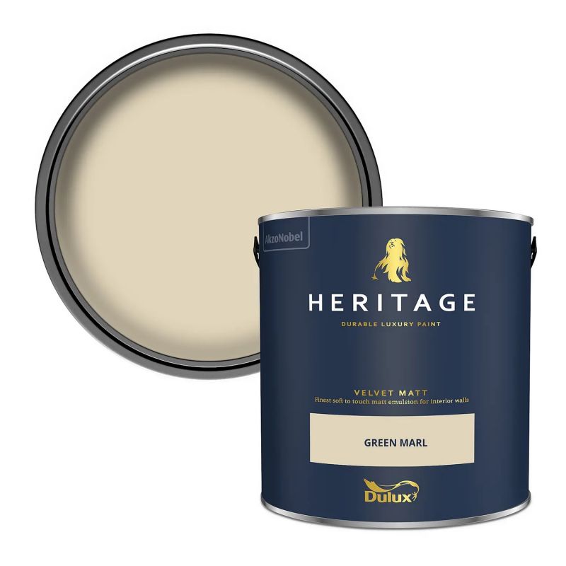 Dulux Heritage Matt Emulsion - Green Marl