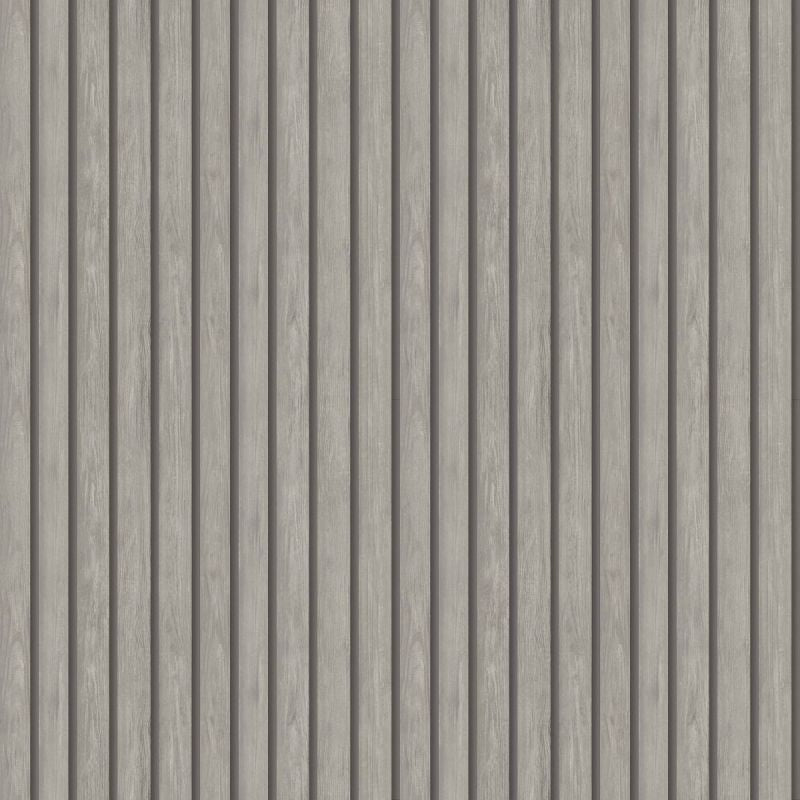 Wooden Slat Panelled Wallpaper