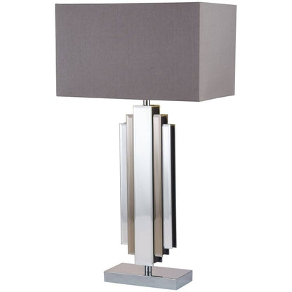 Pagazzi Harlow Large Table Lamp Chrome