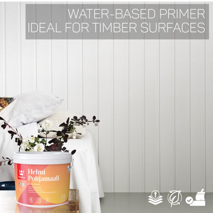 Tikkurila Helmi Water-Based Primer for Woodwork - Colour Match