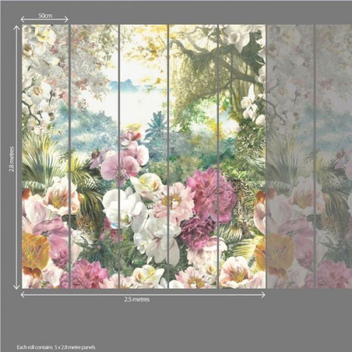 Utopia Flower Wall Mural Wallpaper