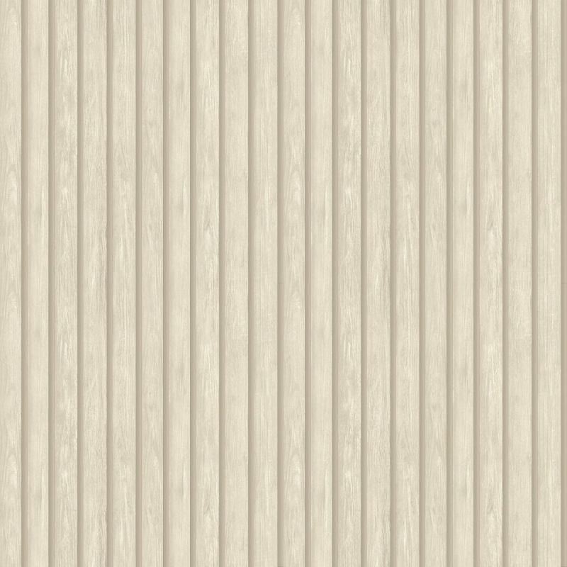 Wooden Slat Panelled Wallpaper