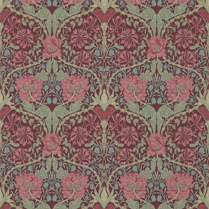 Morris & Co Honeysuckle & Tulip Wallpaper