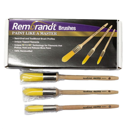 Arroworthy Rembrandt Round Cut Sash Brush