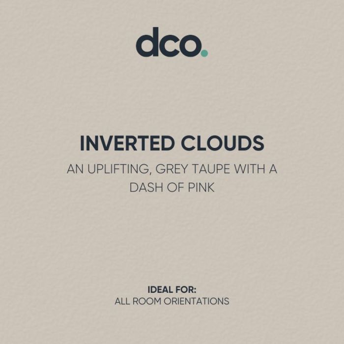 DCO Colour of the Year 2022 - Inverted Clouds