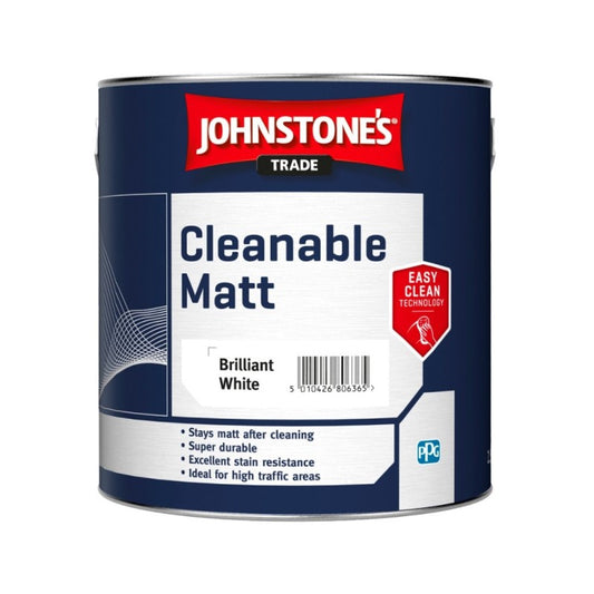 Johnstone's Trade Cleanable Matt - Brilliant White