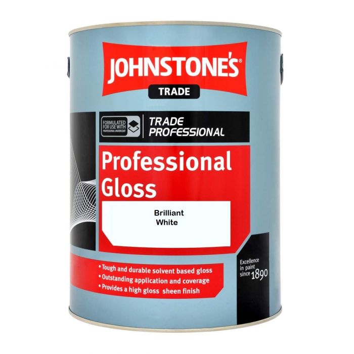 Johnstone's Trade Professional Gloss - Brilliant White