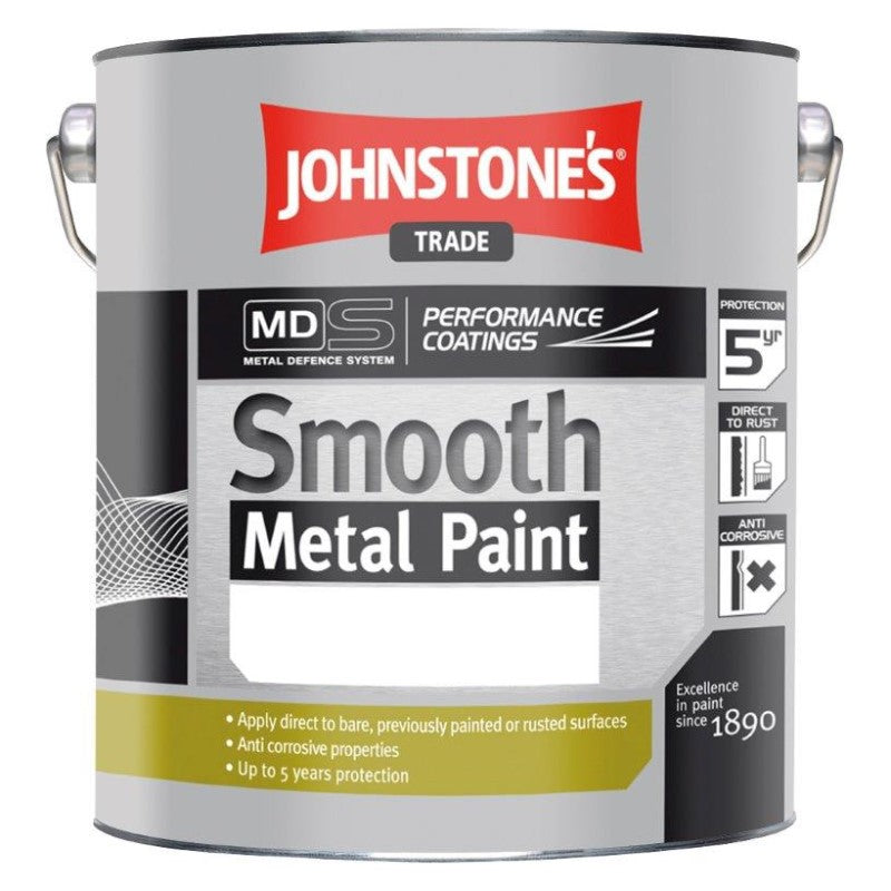 Johnstone's Trade Smooth Metal Paint - Tinted Colours