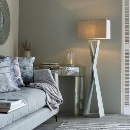 Pagazzi Kaden Floor Lamp Grey