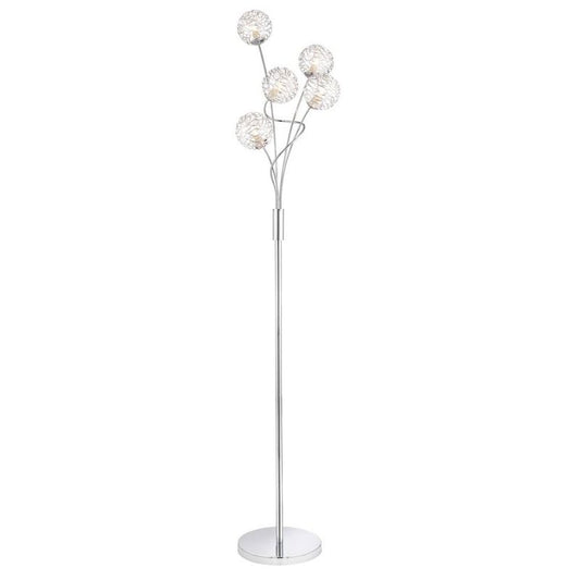 Pagazzi Kesha Curved Arm 5 Light Floor Lamp