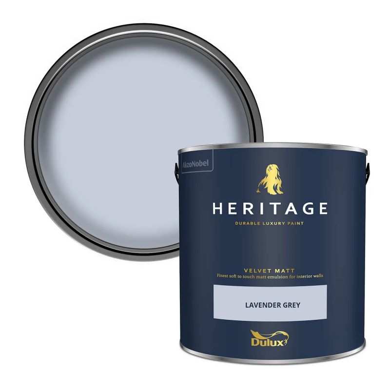 Dulux Heritage Matt Emulsion - Lavender Grey