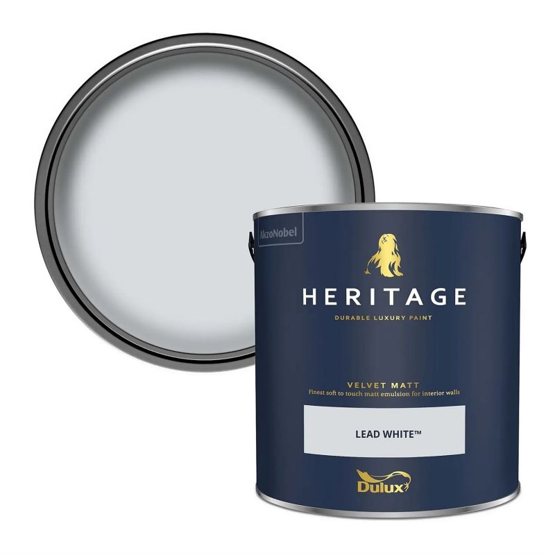 Dulux Heritage Matt Emulsion - Lead White