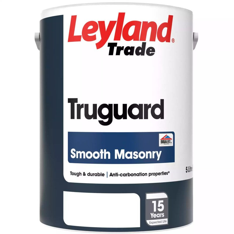 Leyland Trade Truguard Smooth Masonry- Designer Colour Match Paint - Fuji 5L