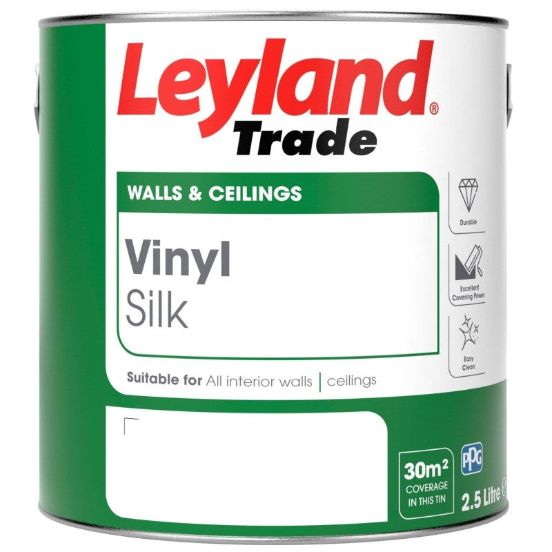 Johnstone's Trade Vinyl Silk - Designer Colour Match Paint - On Point Mid