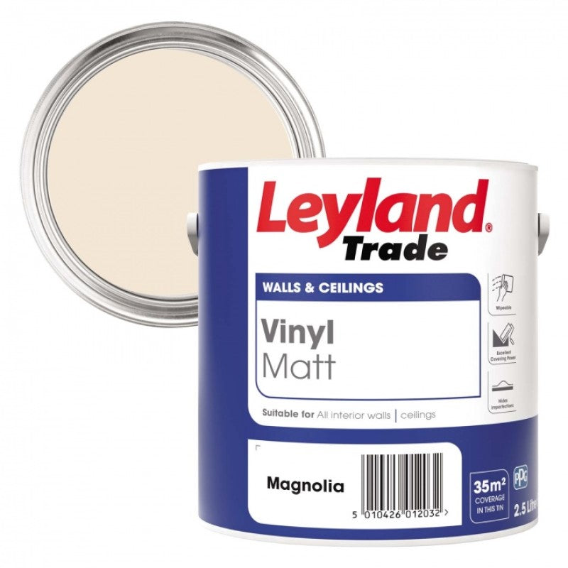 Leyland Trade Vinyl Matt - Ready Mixed Colours