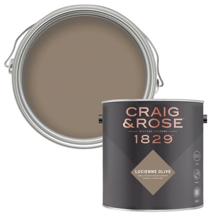 Craig & Rose 1829 Paint - Lucienne Olive