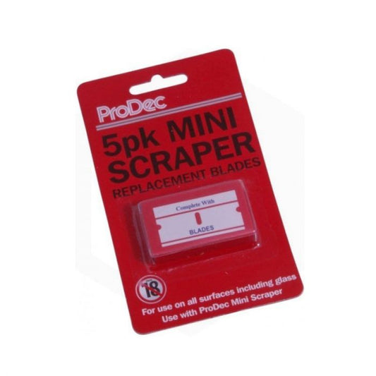 ProDec Mini Scraper Replacement Blades (5pk) PLBL002